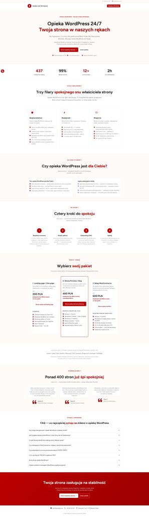 Opieka nad WordPress